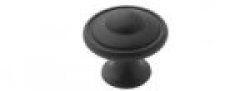 Circle Knob - Flat Black